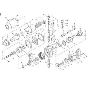 Part Location Diagram of 271 Ingersoll Rand AIR IMPACT WRENCH - 1